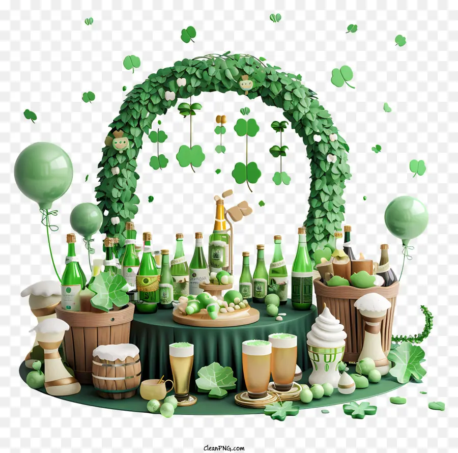 Pesta Hari St Patrick，Dekorasi Hari St Patrick PNG