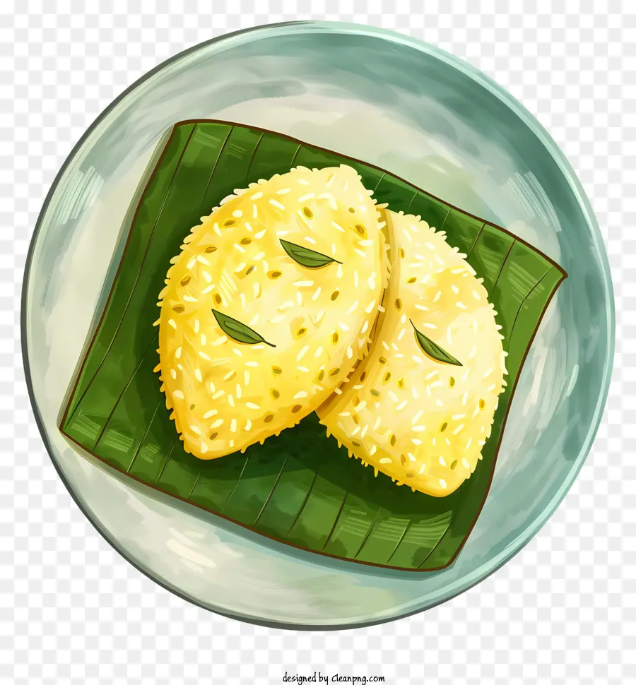 Nasi Ketan Mangga，Kue Beras Kuning PNG