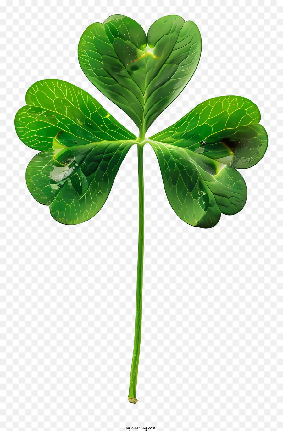 Shamrock Hari St Patrick，Semanggi Berdaun Lima PNG