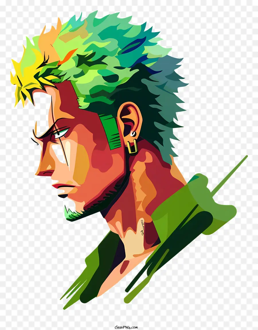 Satu Potong Roronoa Zoro，Karakter Anime PNG