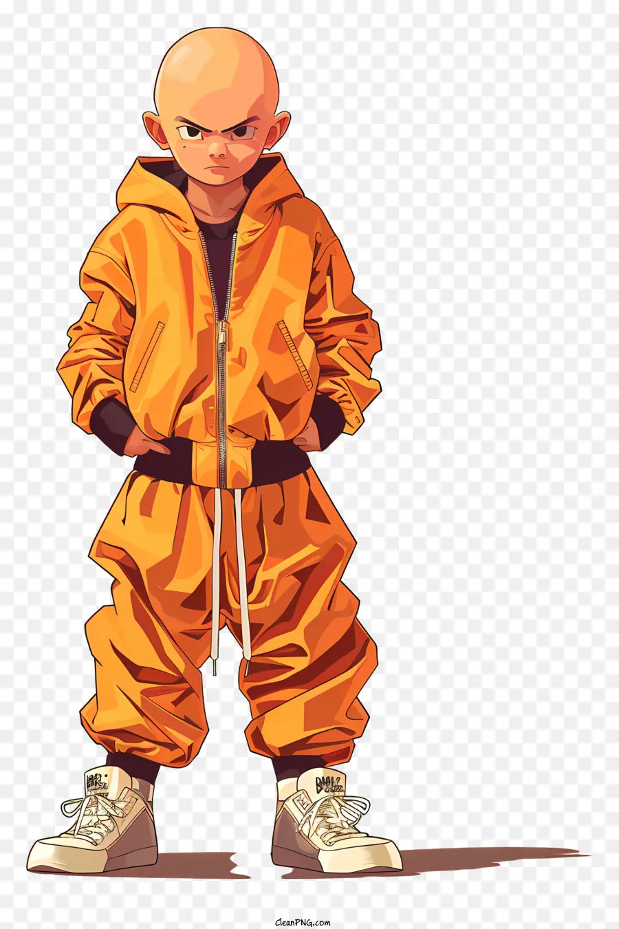 Krillin，Bocah Botak PNG