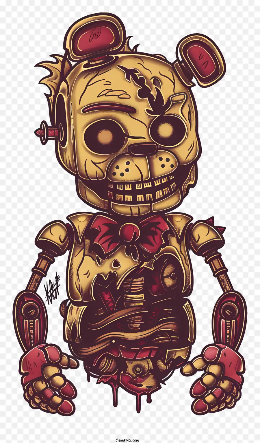 Layu Freddy，Robot PNG