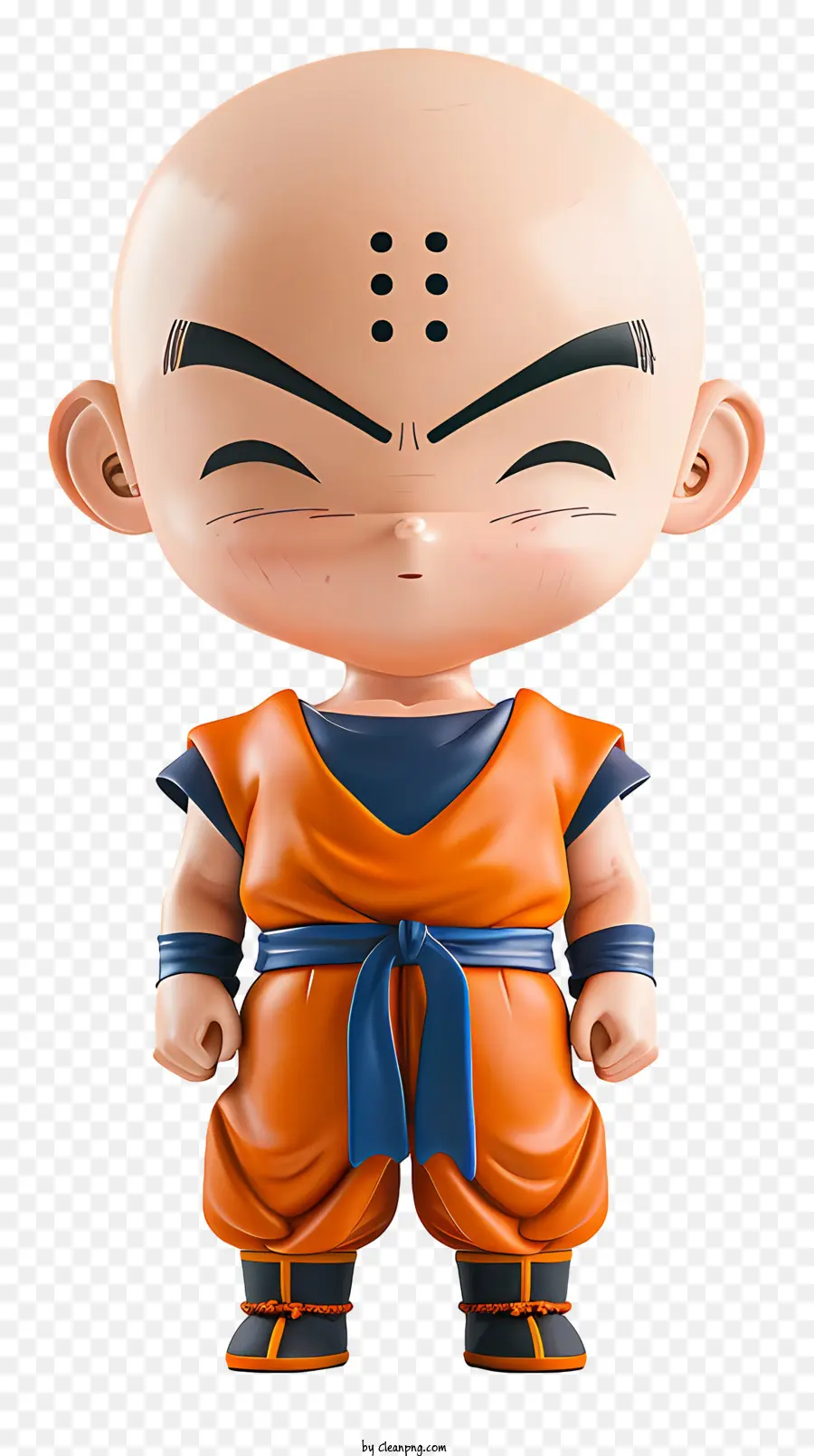 Krillin，Karakter Botak PNG