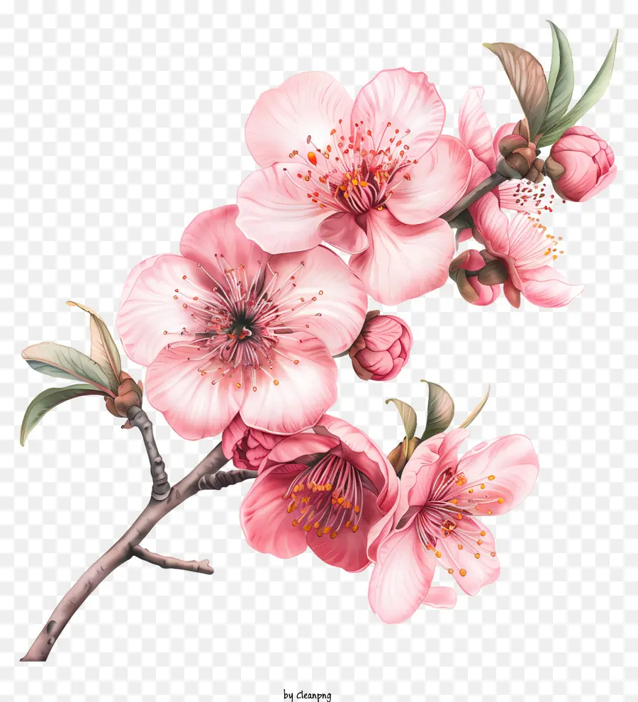 Halo Musim Semi，Bunga Sakura PNG