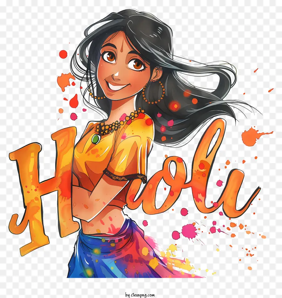 Holi，Wanita PNG