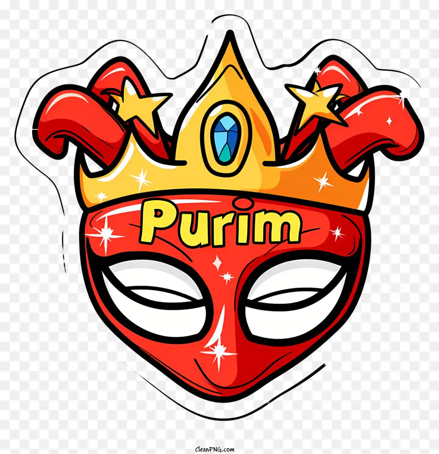 Purim，Topeng Purim PNG