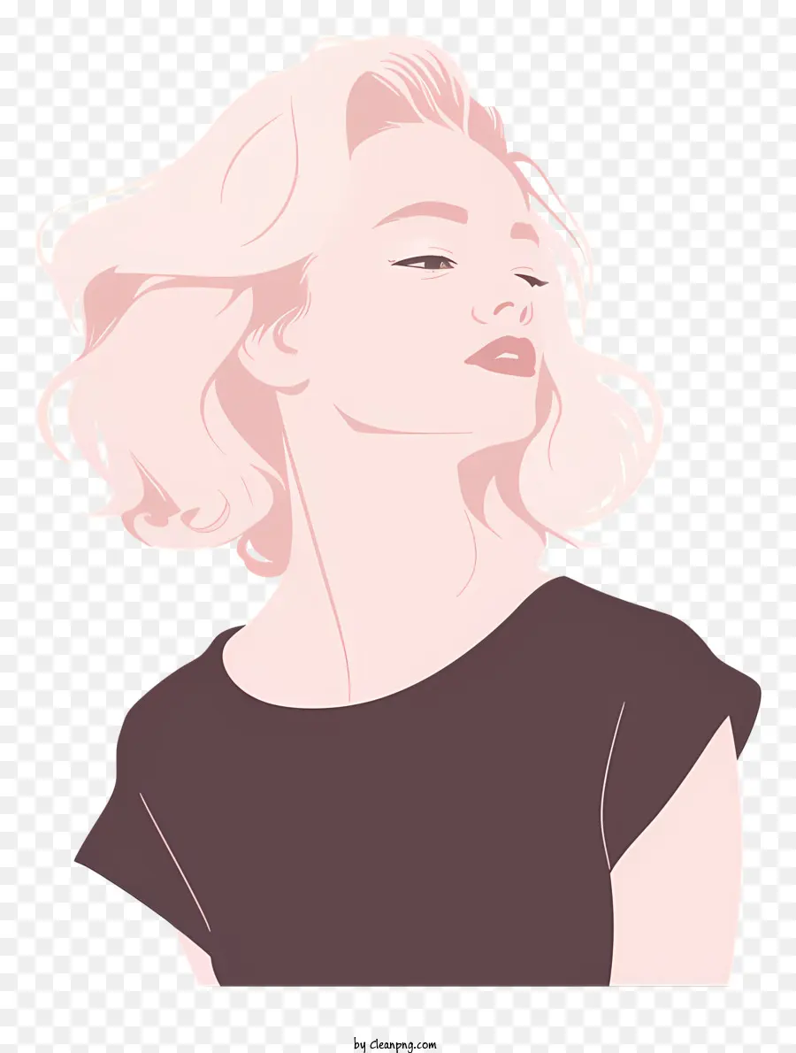 Marilyn Monroe，Rambut Pirang PNG