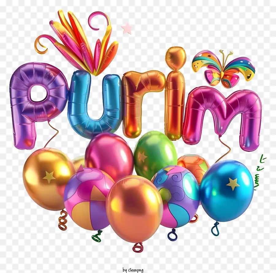 Purim，Balon PNG