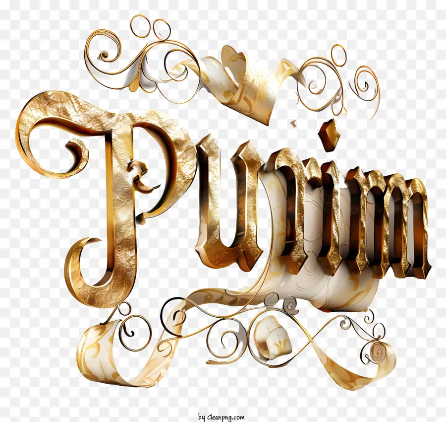 Purim，Emas PNG