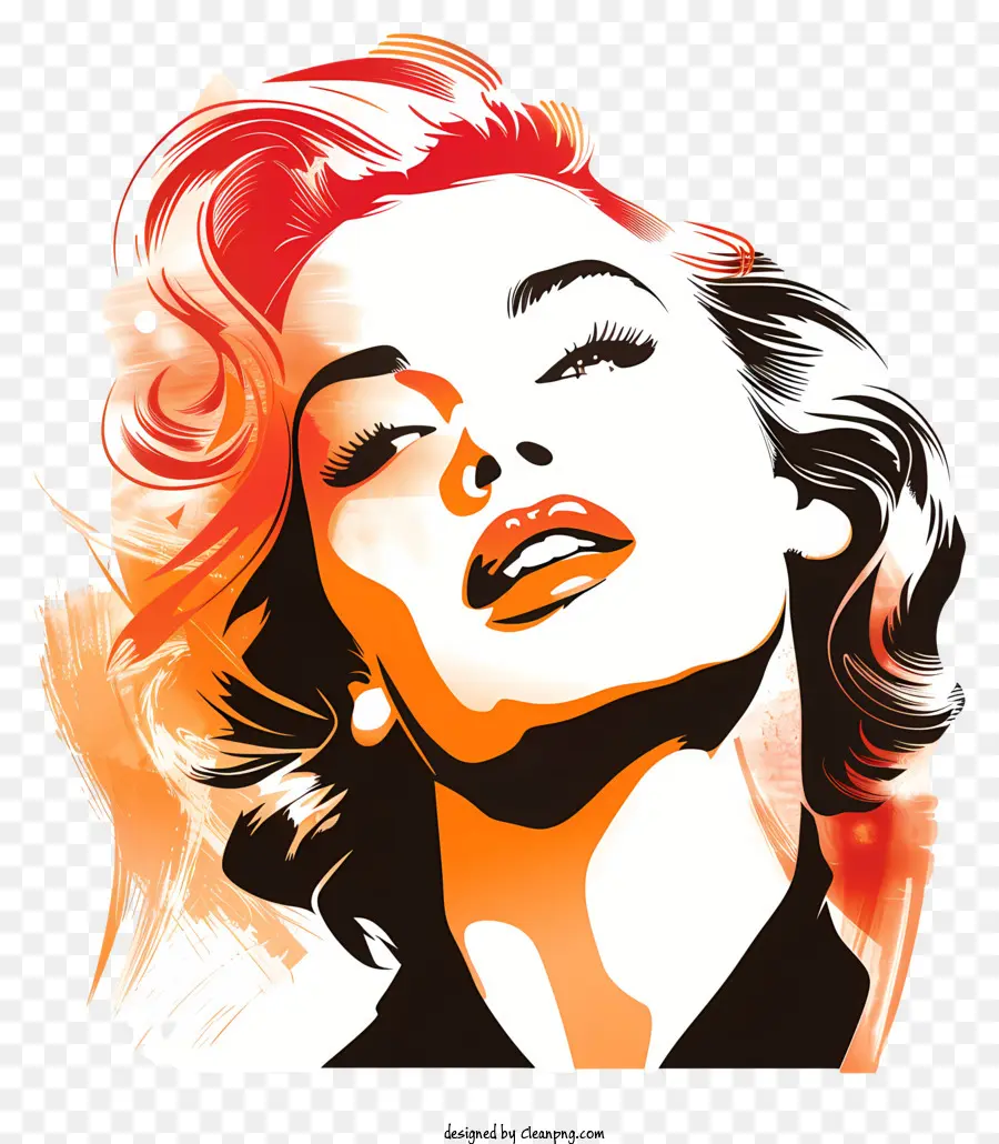 Marilyn Monroe，Potret PNG