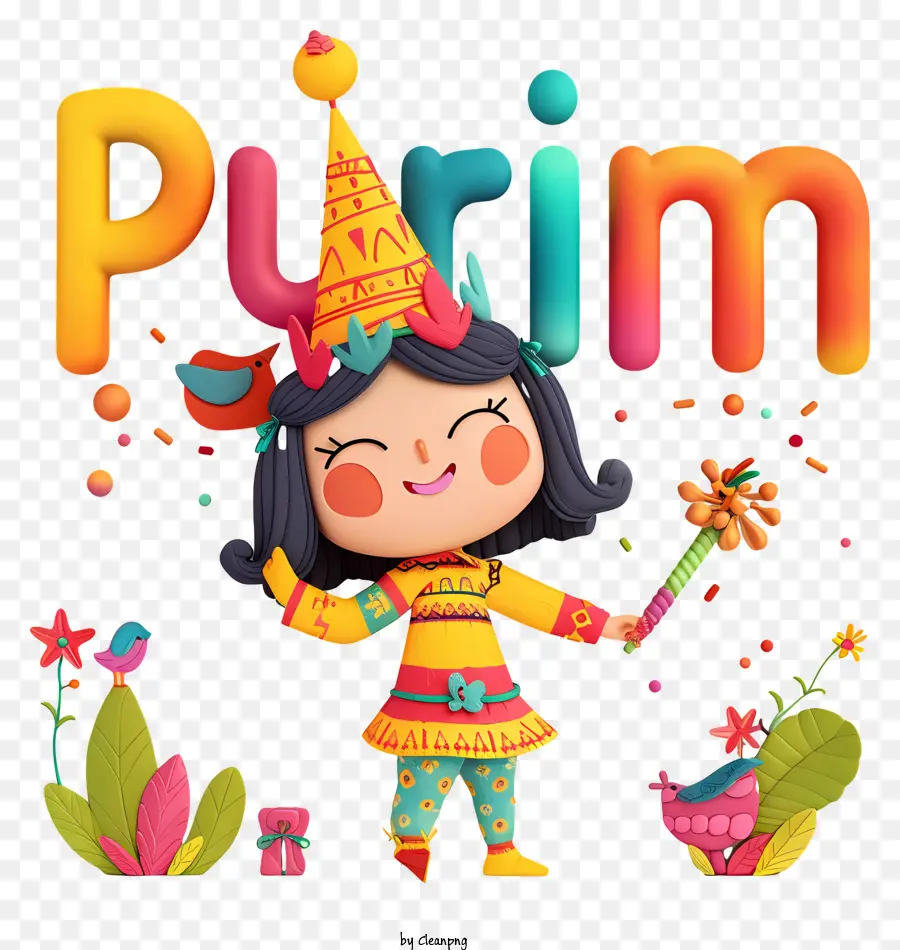 Purim，Kartun PNG