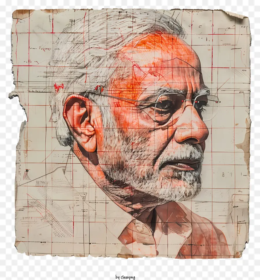 Narendra Modi，Potret PNG