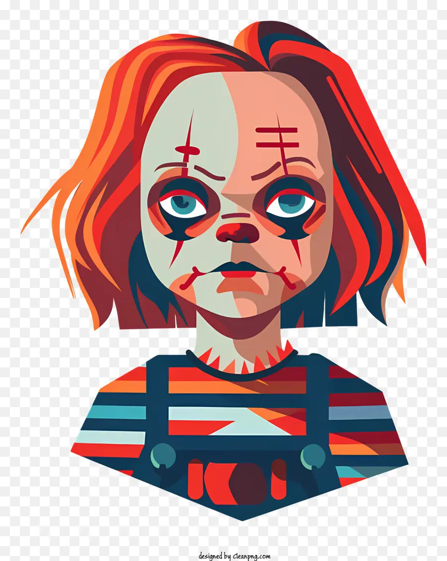 Chucky，Boneka Menyeramkan PNG