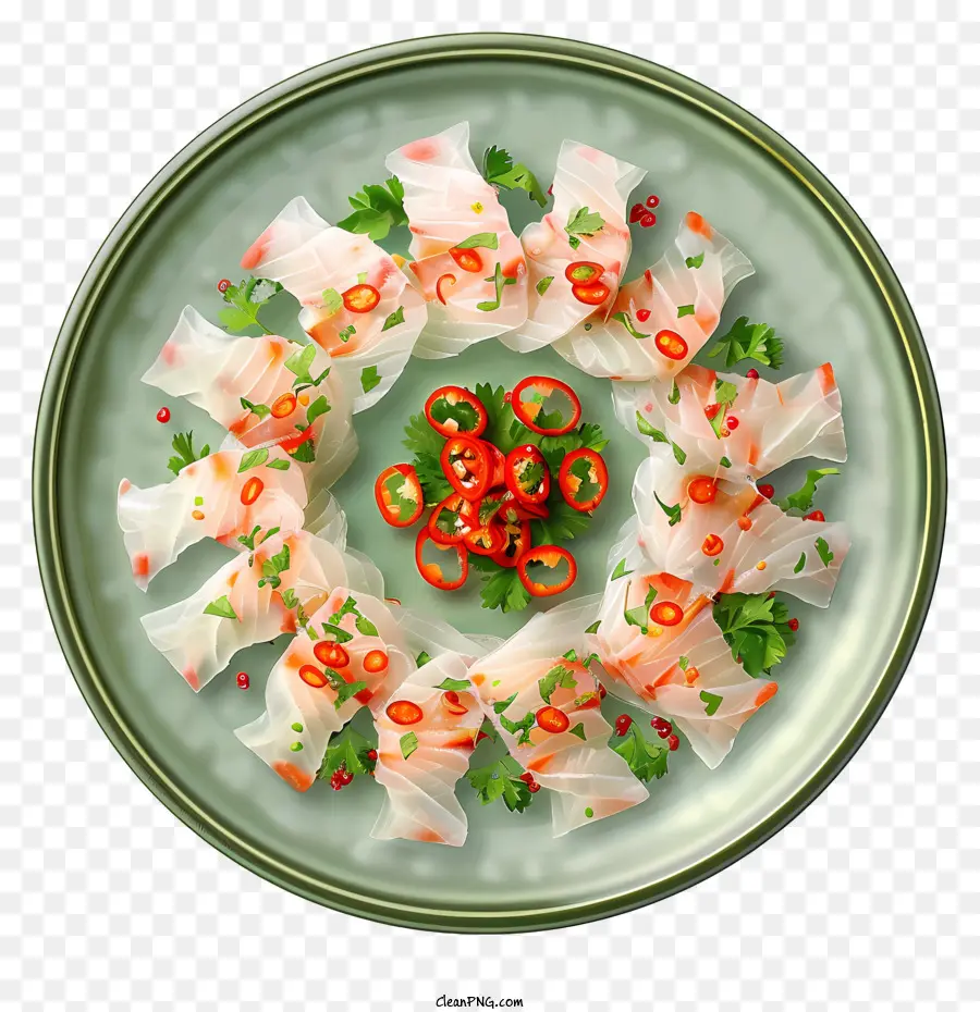 Ceviche，Ikan Carpaccio PNG