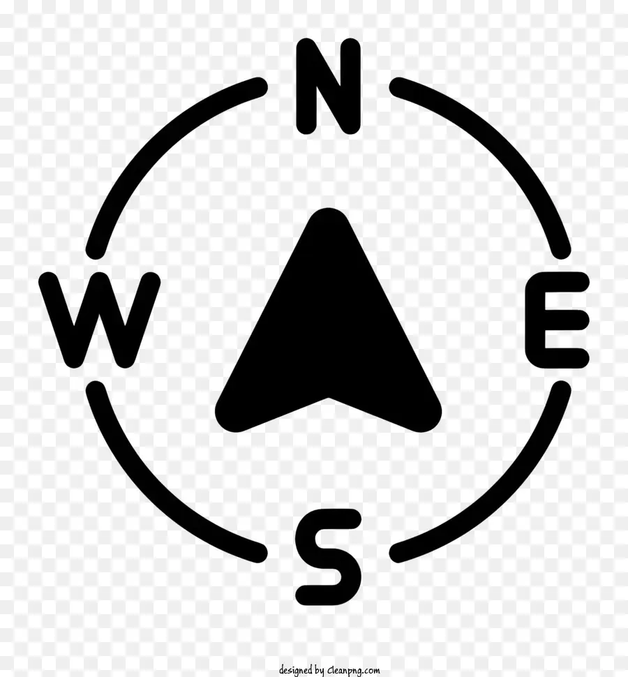 Kompas Logo，Siluet PNG