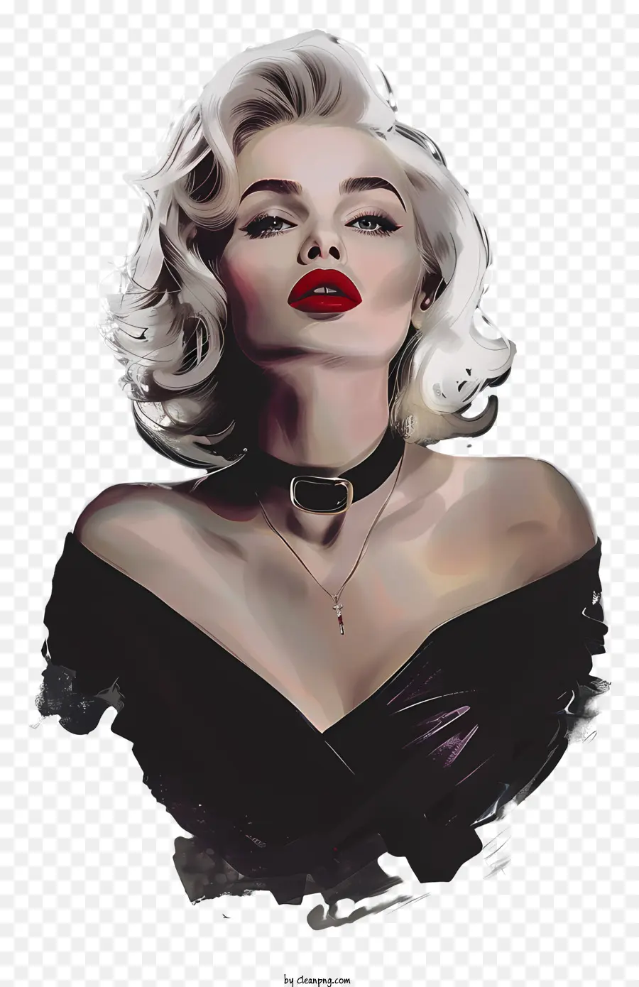 Marilyn Monroe，Potret Wanita PNG