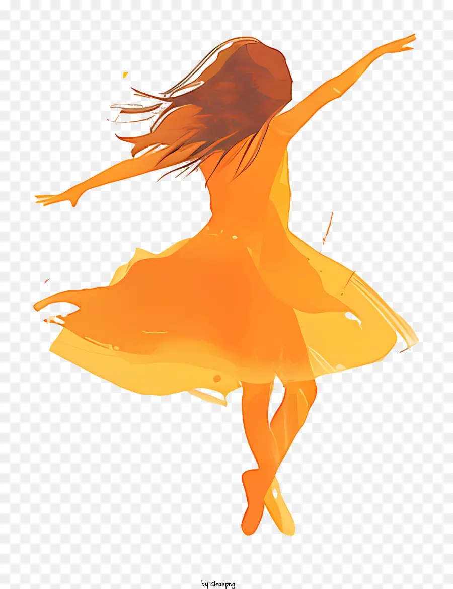 Gadis Menari Balet，Digital PNG