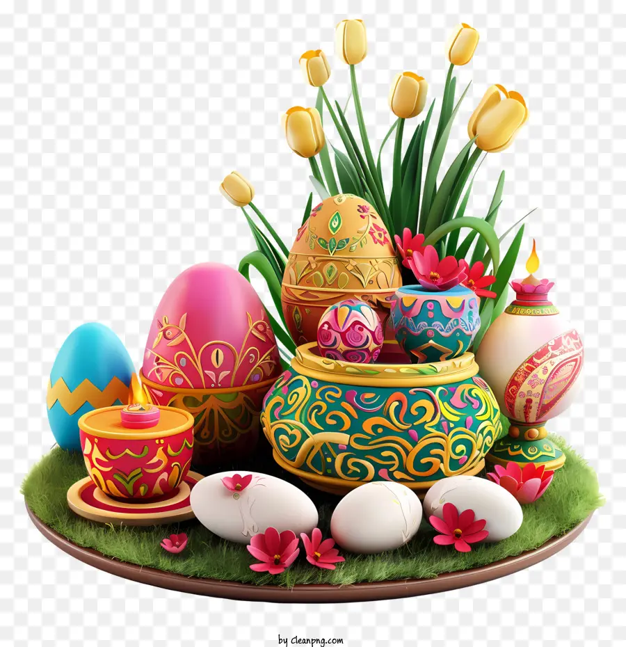 Selamat Sekarangruz，Telur Paskah PNG