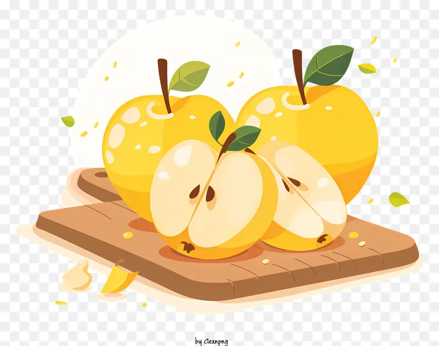 Apel Kuning，Apple PNG