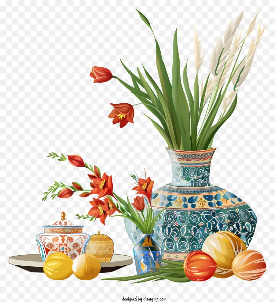 Selamat Sekarangruz，Tulip PNG