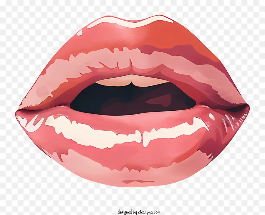 Mulut，Bibir Merah PNG