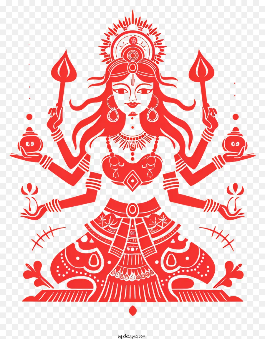 Durga Maa，Meditasi PNG