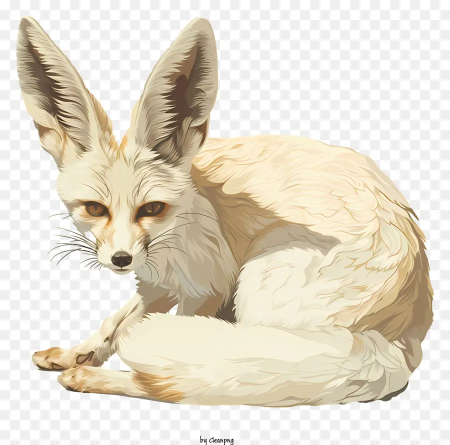 Fennec Fox，Fox Putih PNG