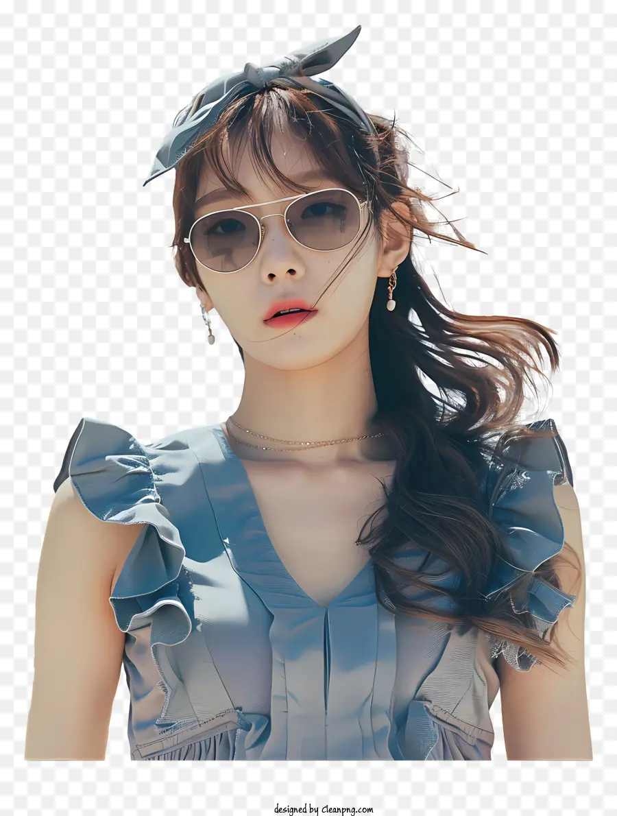 Taeyeon，Wanita Dengan Kacamata Hitam PNG