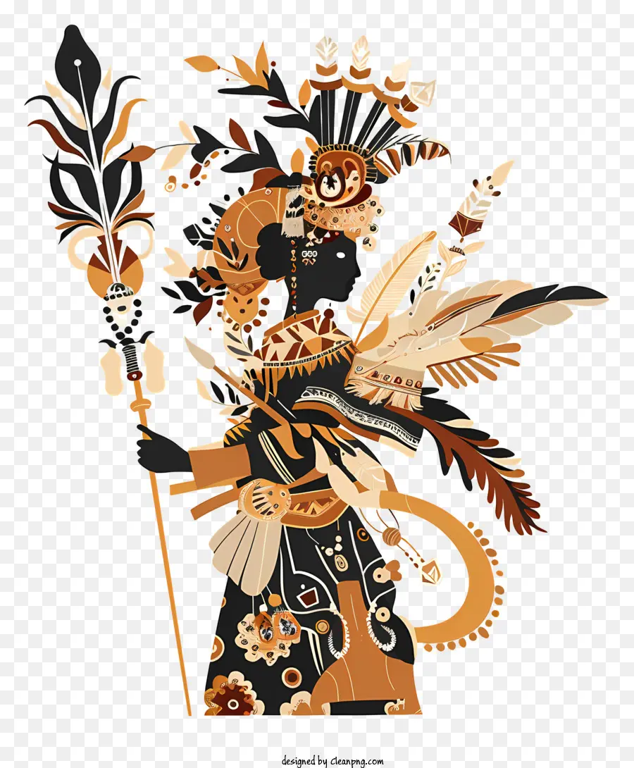 Gunungan Wayang，Wanita Suku PNG