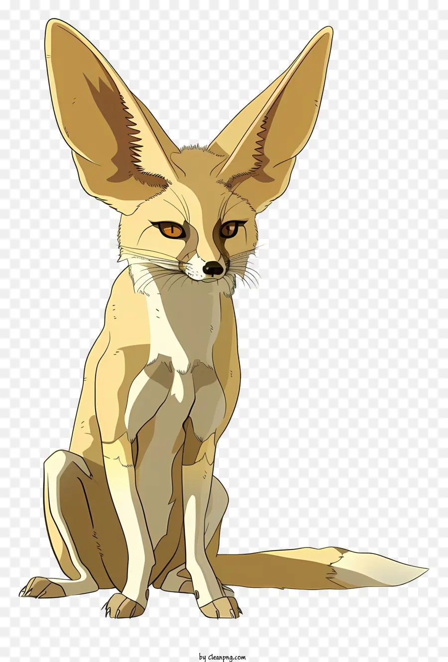 Fennec Rubah，Telinga Besar PNG