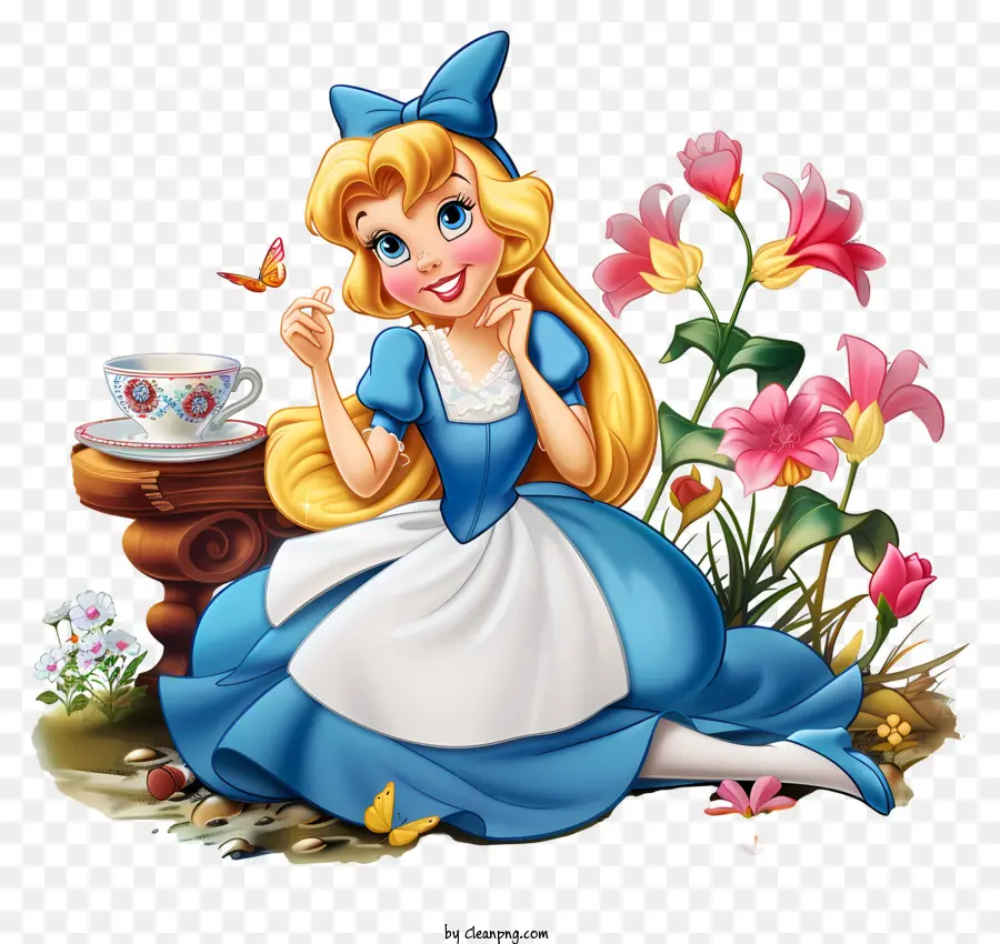 Alice In Wonderland，Putri PNG