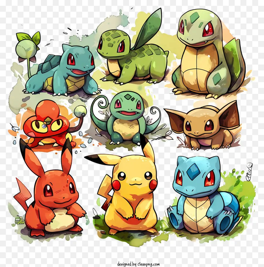 Pokemon，Karakter Pokemon PNG