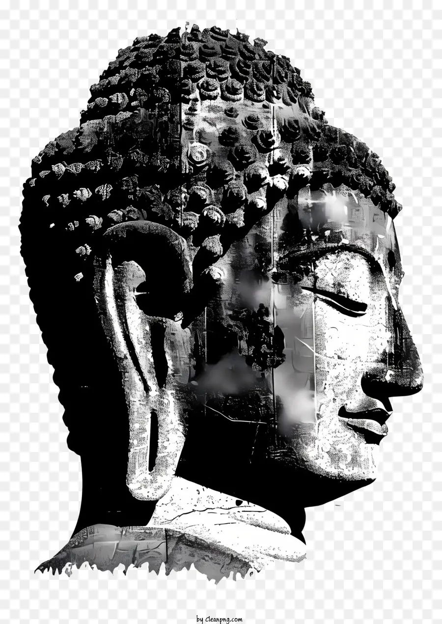 Buddha，Potret PNG