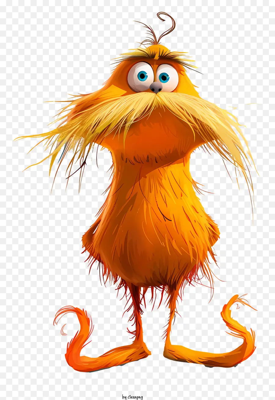 Lorax，Makhluk Oranye PNG