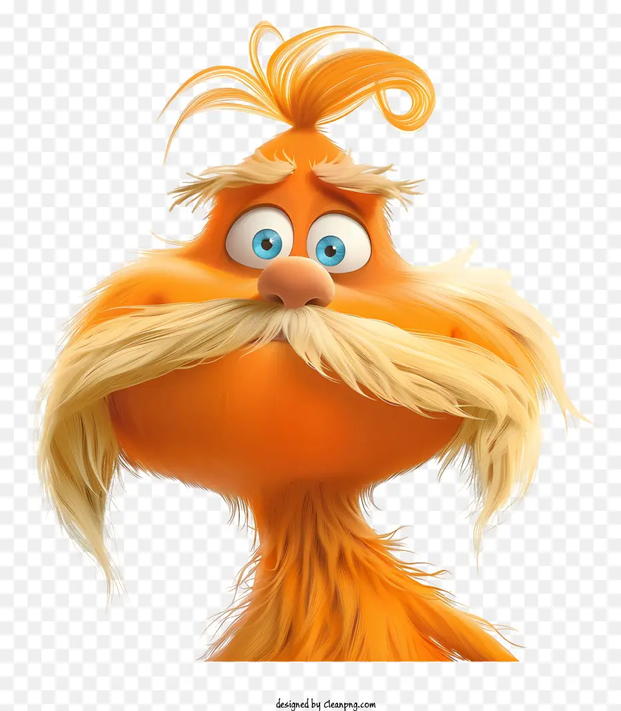 Lorax，Karakter Berbulu Oranye PNG