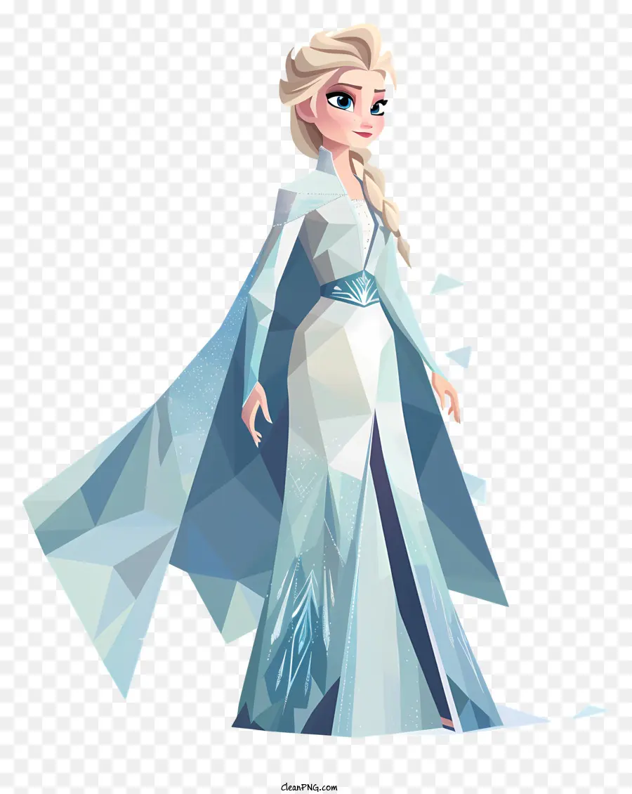 Putri Elsa Beku，Wanita Berpakaian Putih PNG