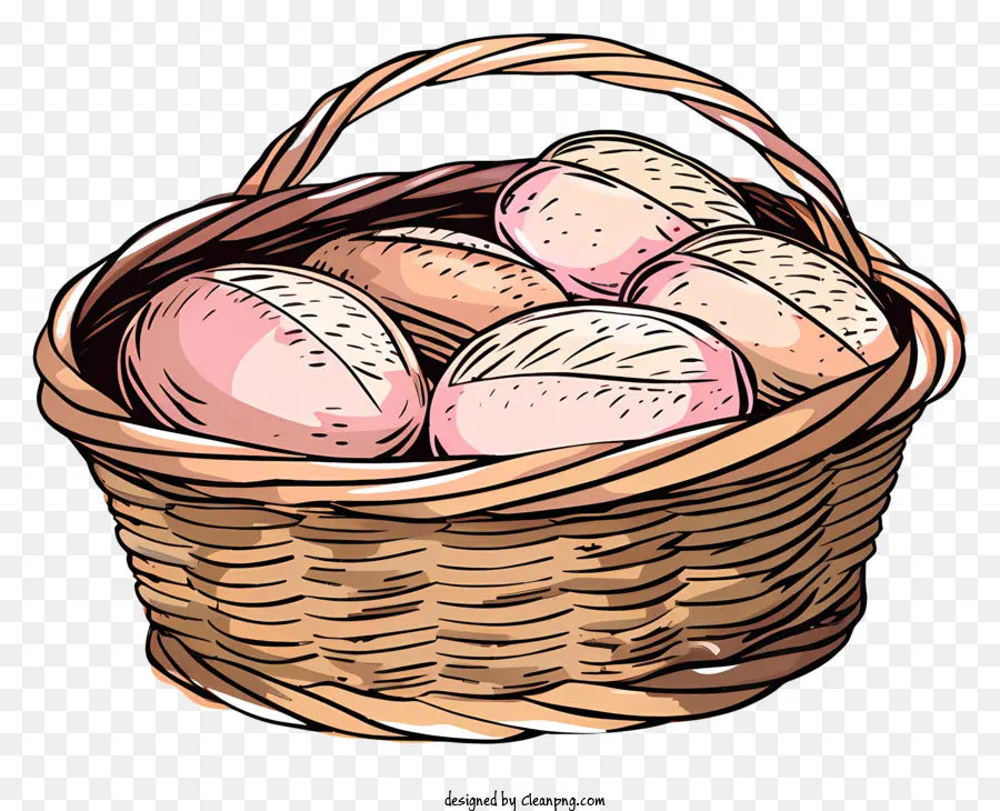 Keranjang Roti，Coklat Telur PNG