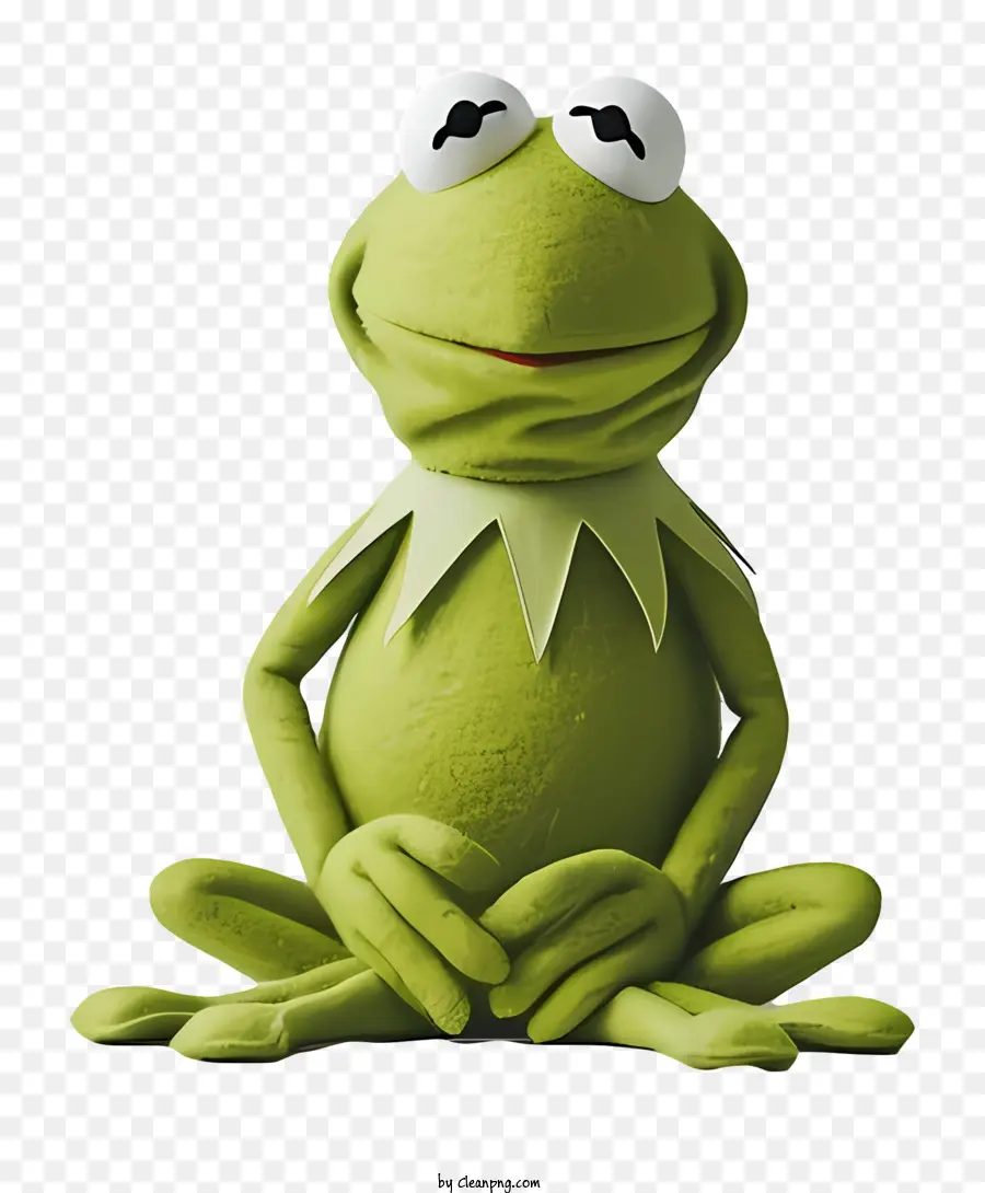 Kermit Si Katak，Katak Hijau PNG