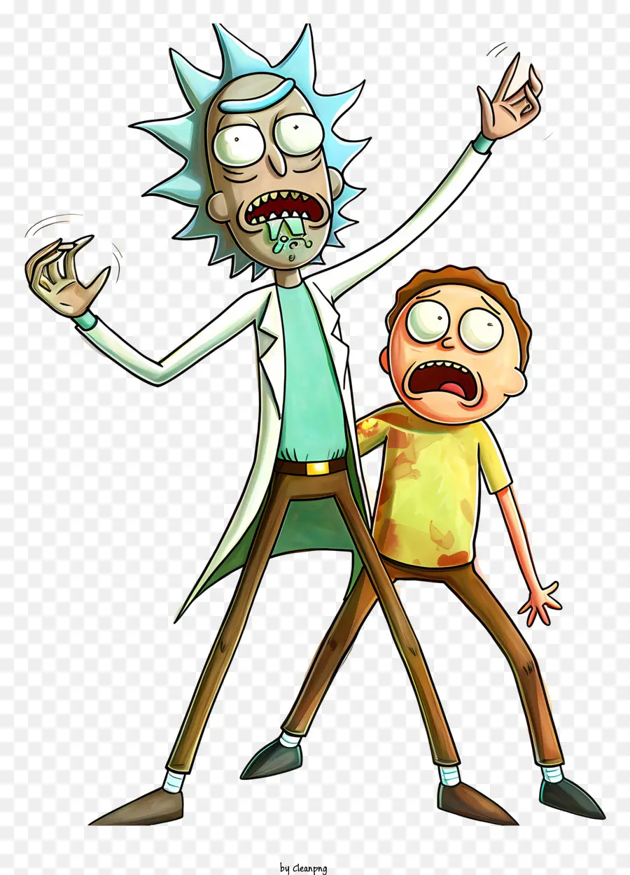 Rick Dan Morty，Karakter Kartun PNG