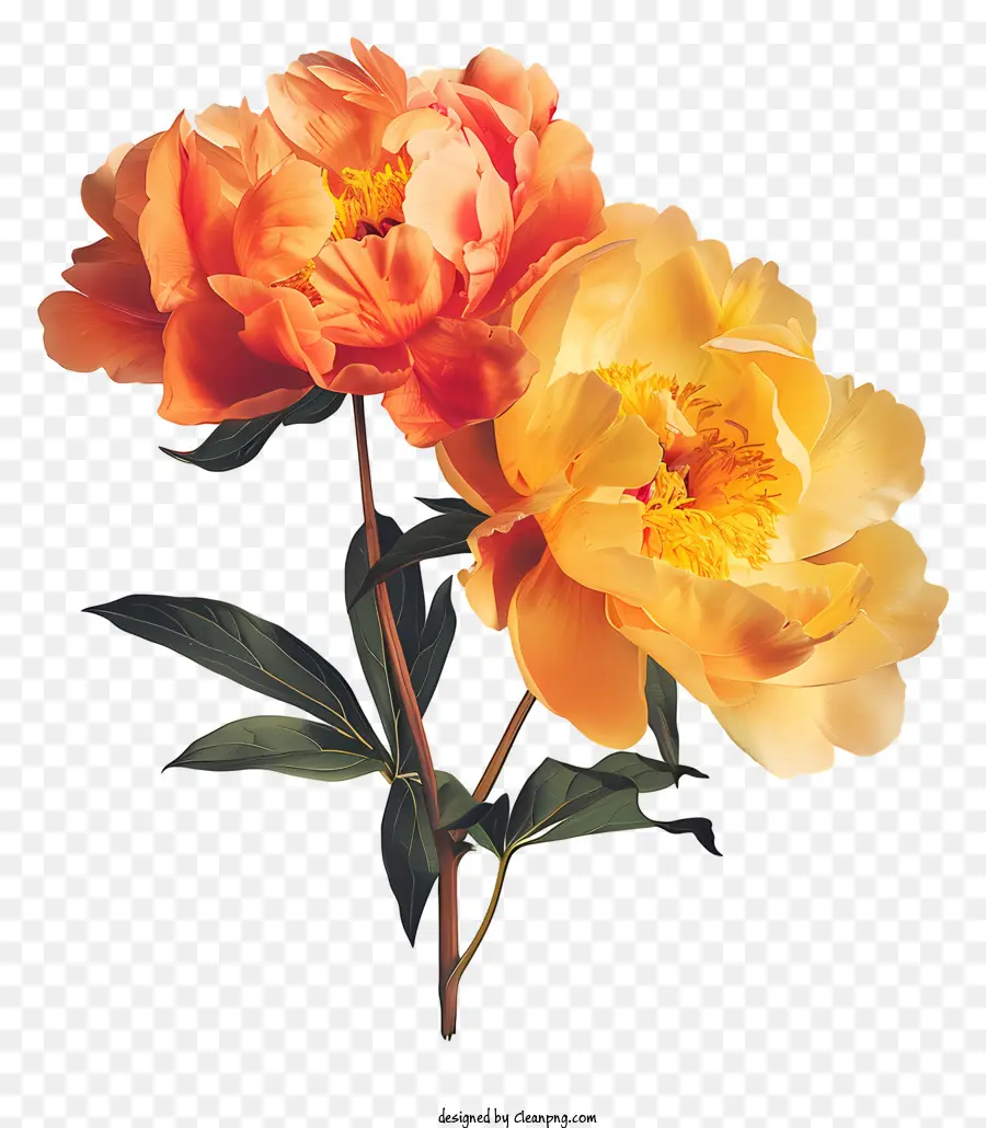 Pengaturan Bunga Peony，Peony PNG