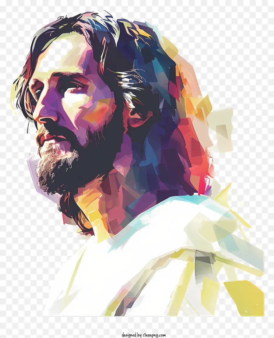 Yesus，Potret PNG