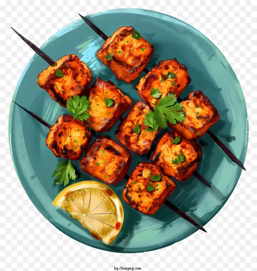 Paneer Tikka，Kebab PNG