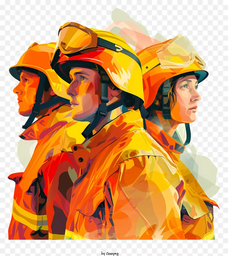 Petugas Pemadam Kebakaran，Pakaian Pelindung PNG
