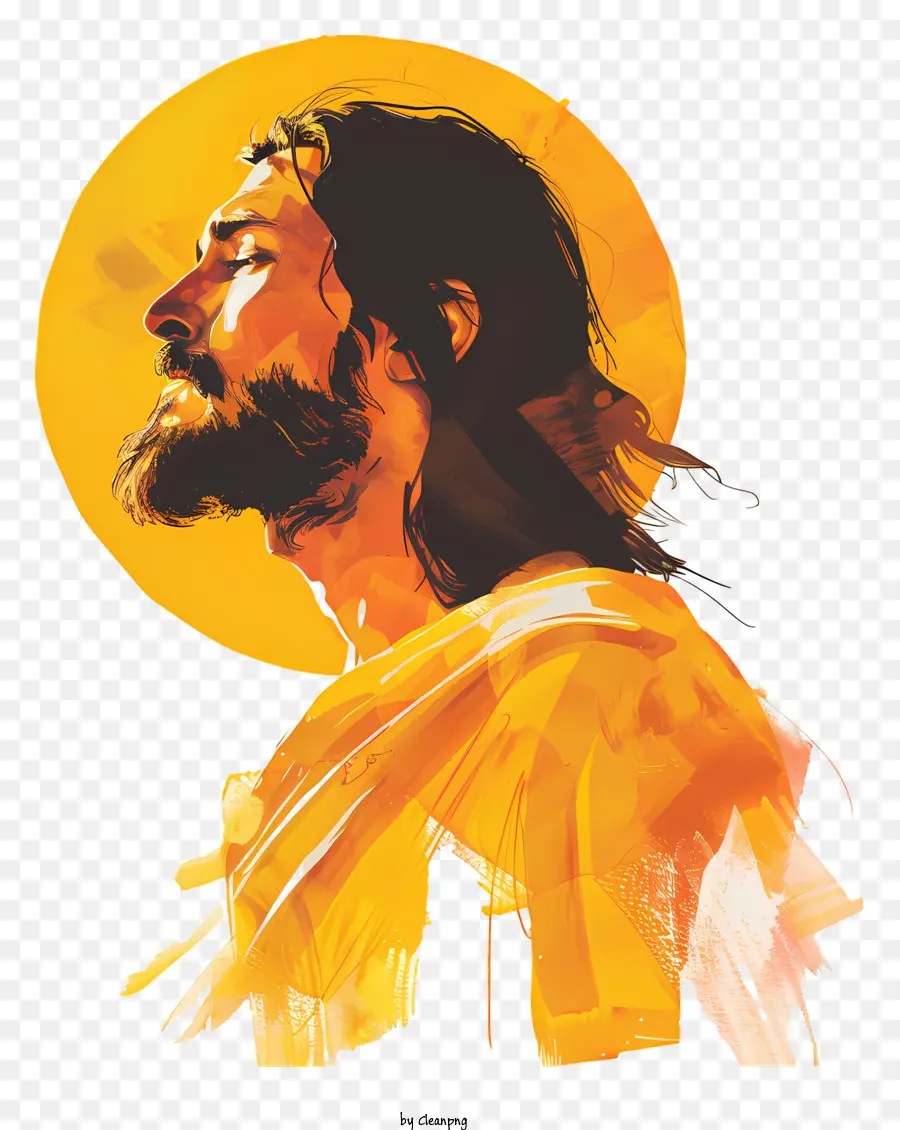 Yesus，Potret PNG