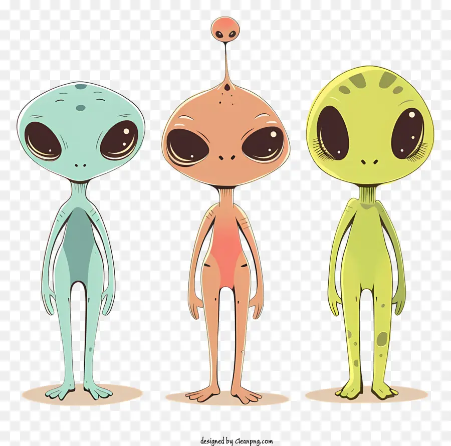 Kartun Alien，Alien Lucu PNG