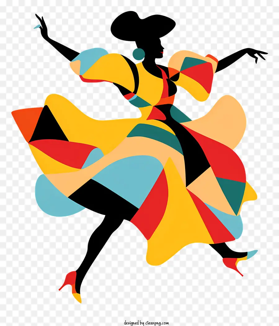 Spanyol Flamenco Dance，Wanita PNG