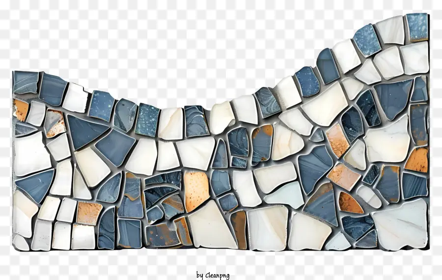 Perbatasan Tekstur，Mosaik PNG