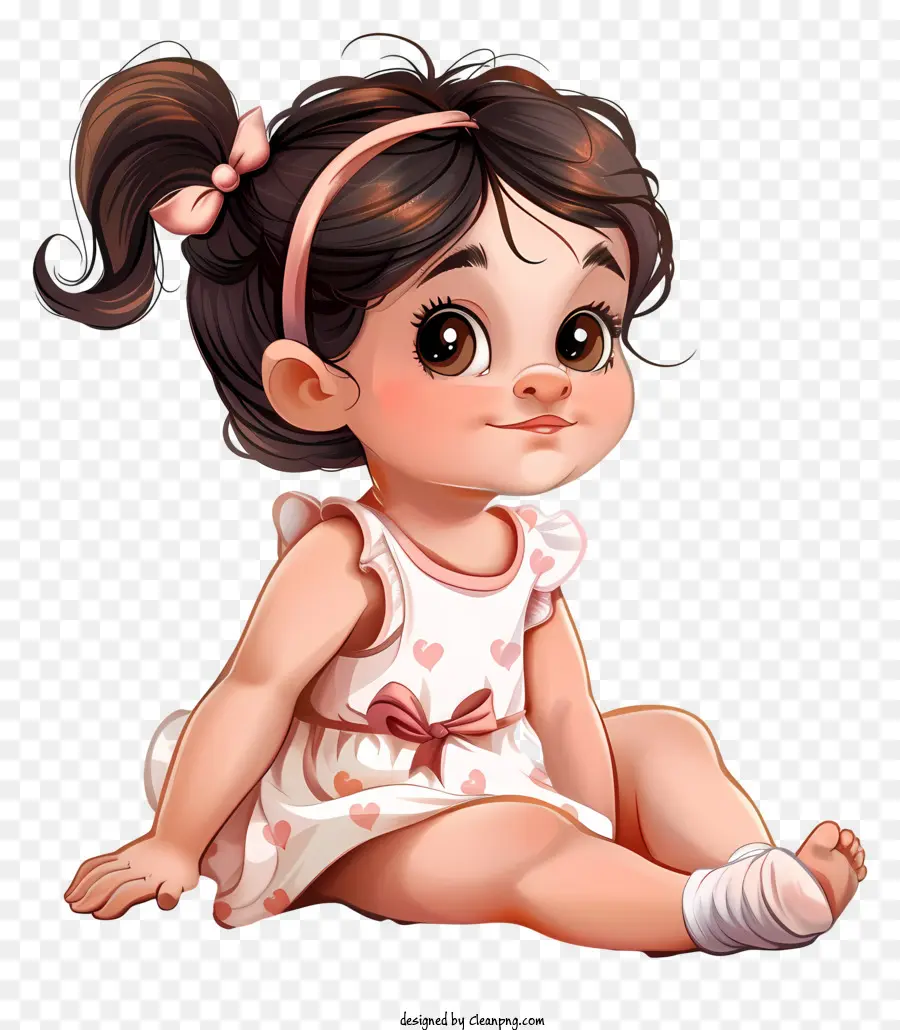 Bayi Gadis，Karakter Kartun PNG
