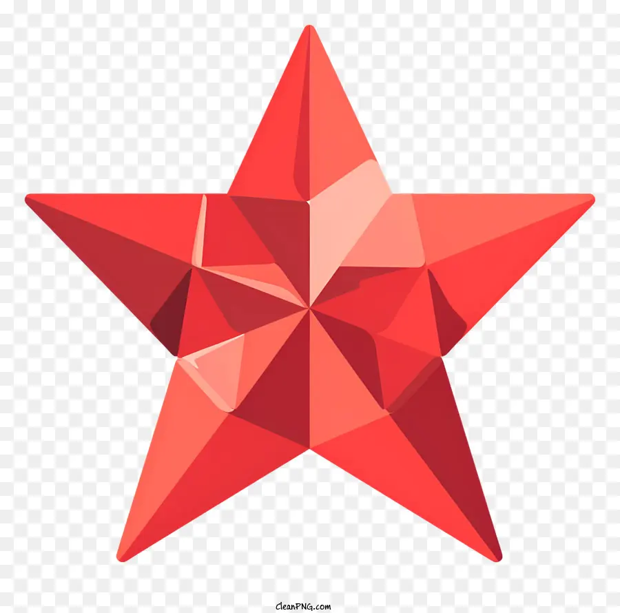 Bintang Merah，Segitiga PNG