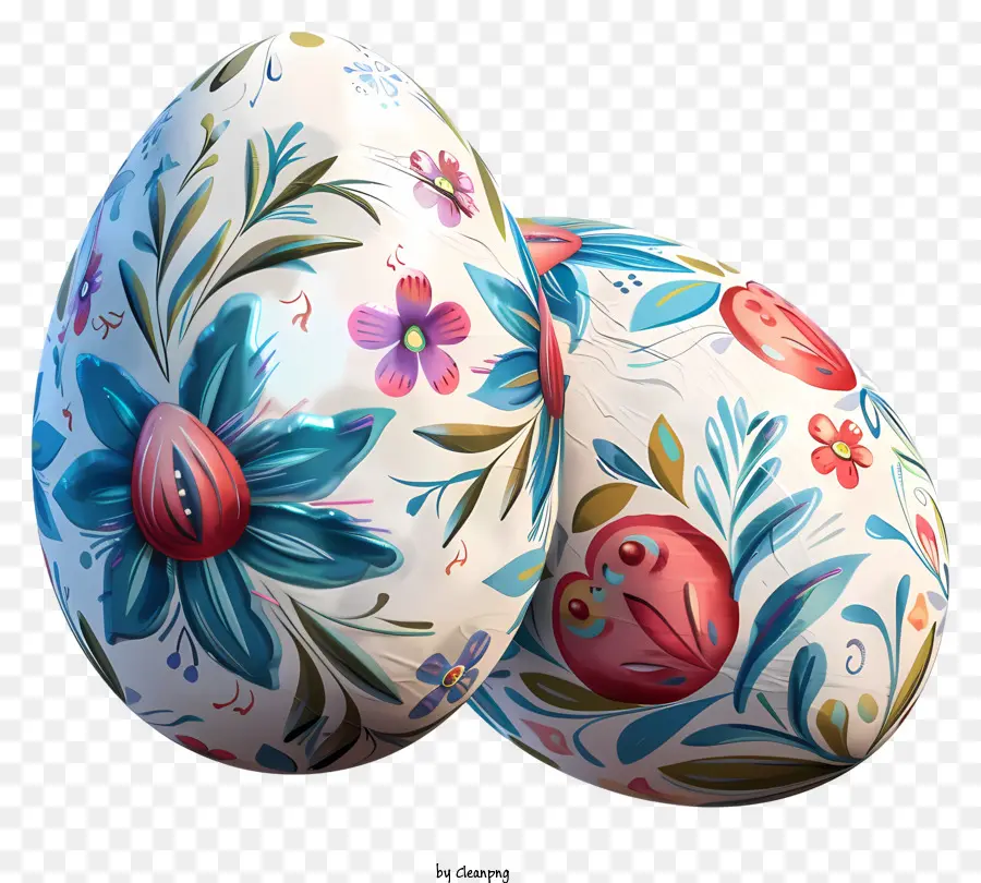 Perburuan Telur Paskah，Handpainted Telur PNG